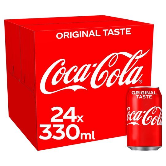 330ML Coca Cola Can EU Pack Of 24 - UK Corner Shop