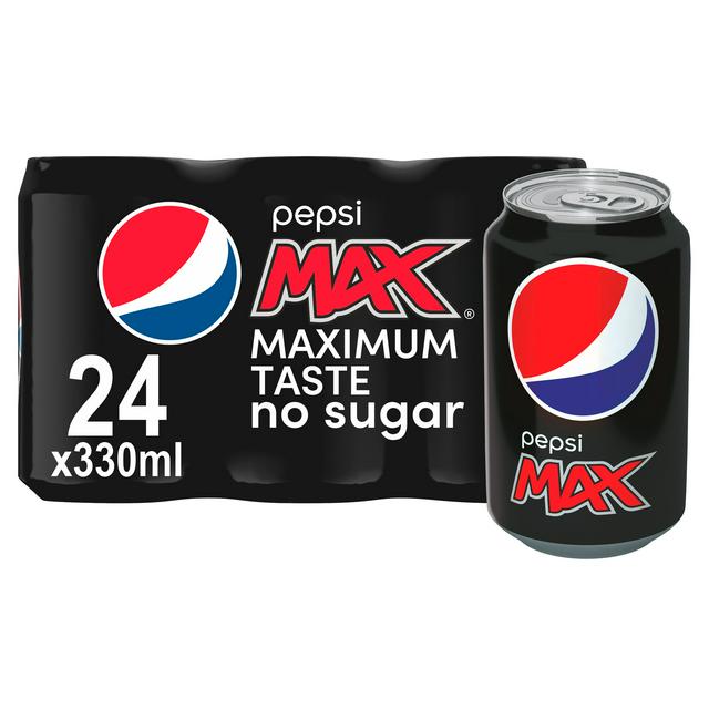 330ML Pepsi Max Cans Pack Of 24