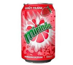 330ML Mirinda Strawberry Pack Of 24 | Strawberry Mirinda