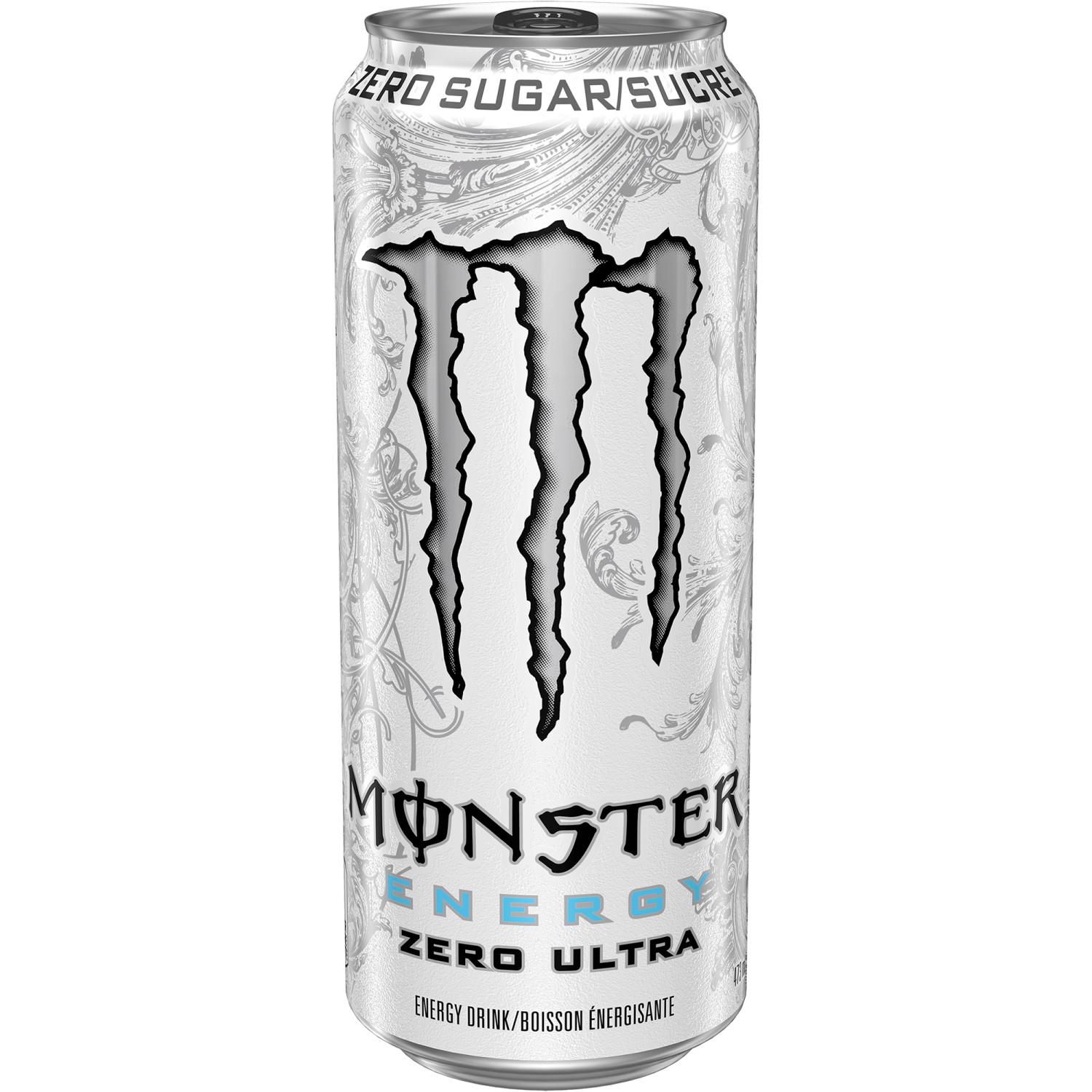 Monster Ultra White 1x3x8x500ml Uk Corner Shop