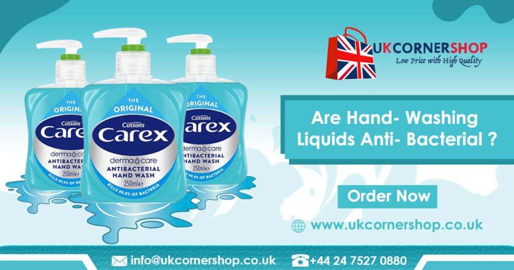 are hand washing liquid anti-bacterial